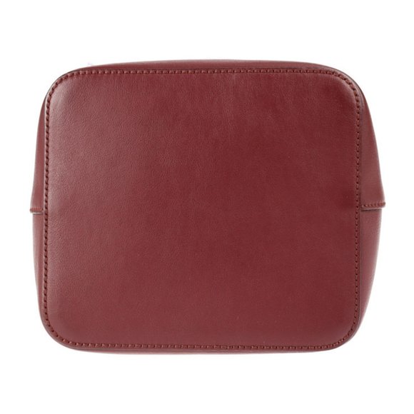 FENDI Fendi Mon Tresor Shoulder Bag 8BT298 Leather Bordeaux x Light Purple Wh... - Picture 4 of 9